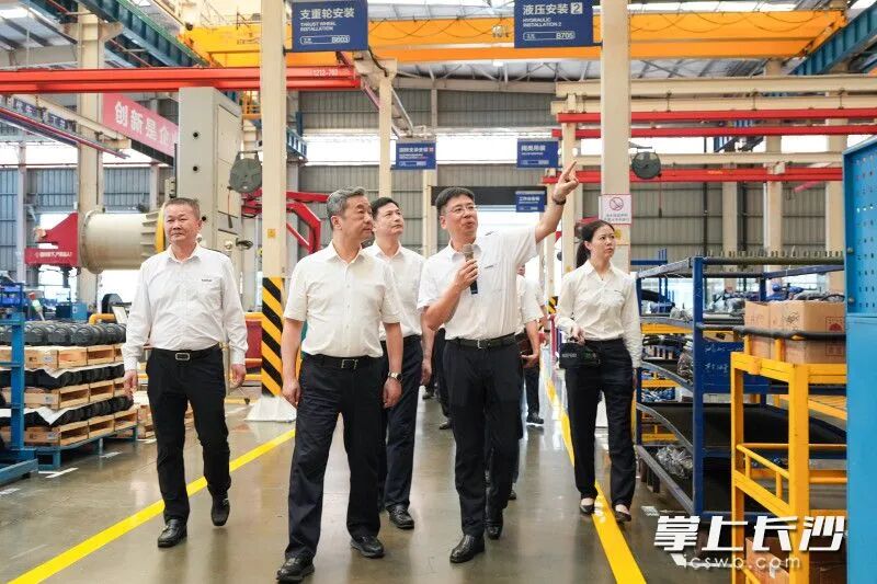 湖南省副省长、长沙市委书记陈竞调研新宝GG智能